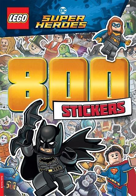 Lego Dc Super Heroes 800 Stickers by LEGO Paperback Book