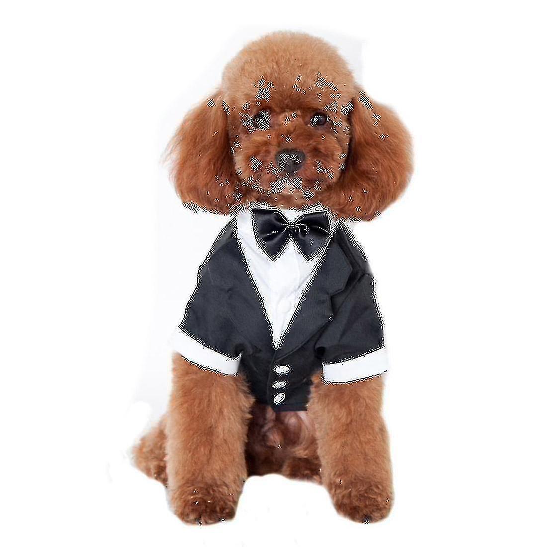 Small Medium Dog Wedding Clothes Formal Outfit