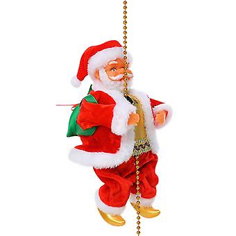 Christmas Gifts Electric Climbing Ladder Santa Claus Christmas Figurine Ornament Gifts