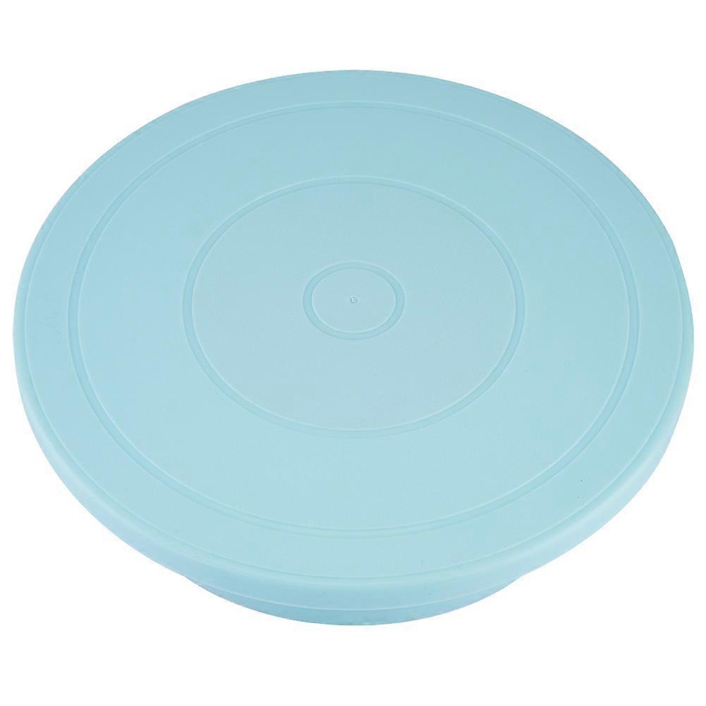 Cake Decorating Turntable Rotating Revolving Stand Pastry Baking Decoration Tool Set  (Blue)