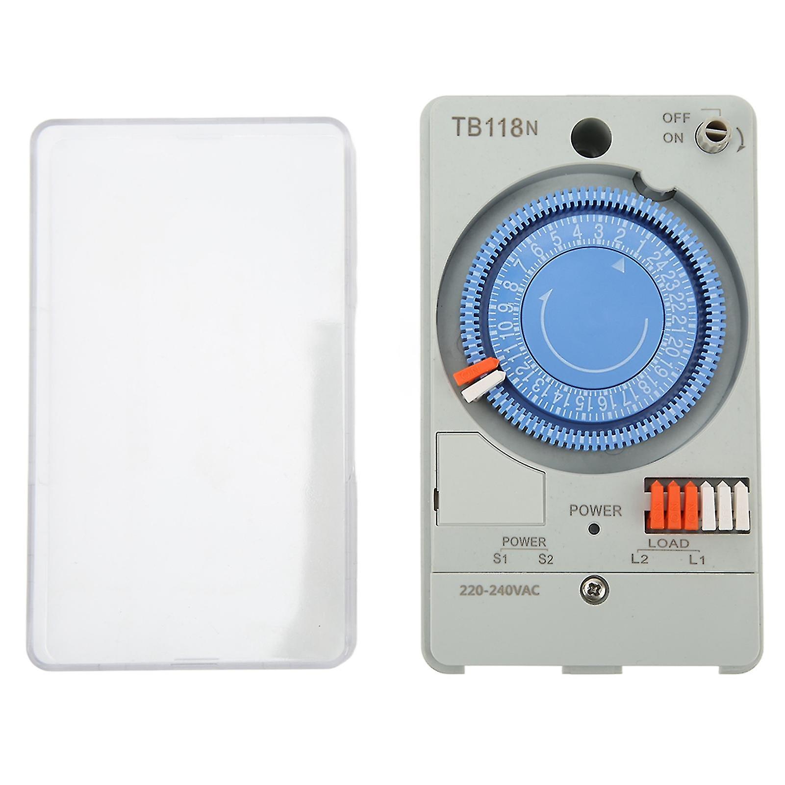 Mechanical Timer Switch Anti Interference Programmable Time Switch for Street Light 220‑240V