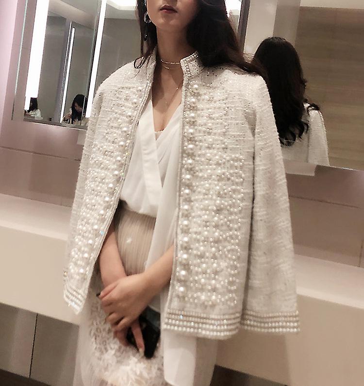 Pearl Sequined Temperament Jacket