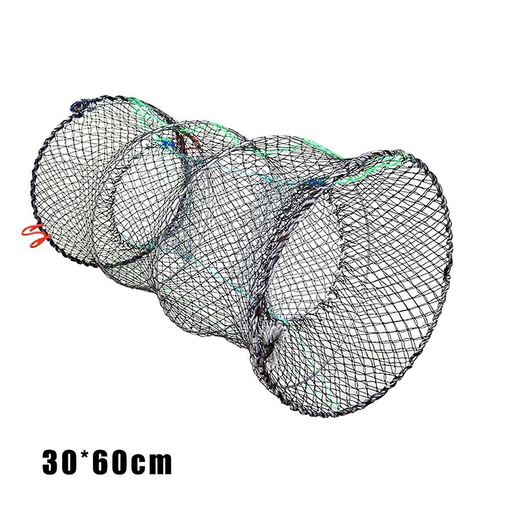 Crayfish Crab Trap Net Shrimp Lobster Cage Collapsible Portable Fishing Accessories