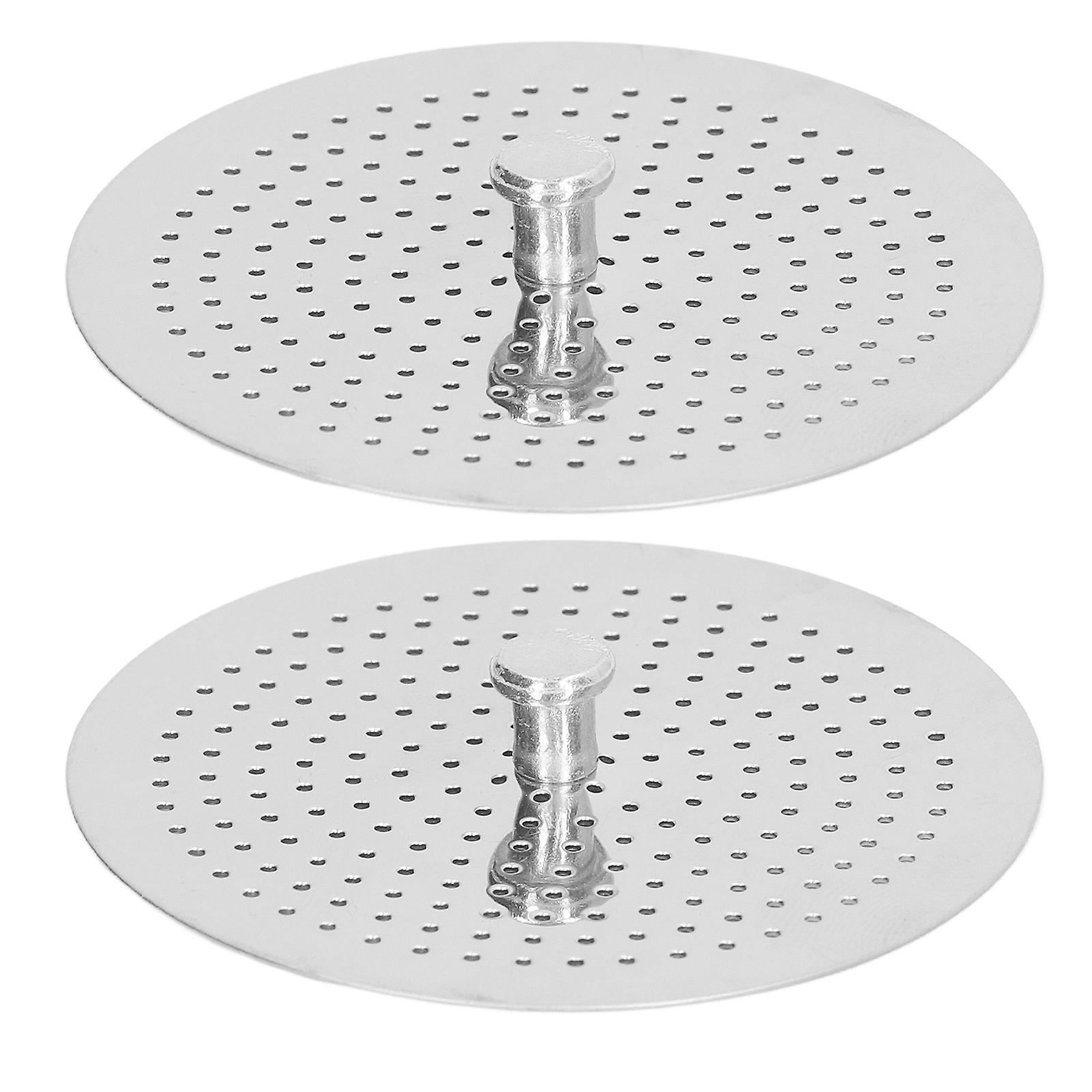 2pcs Coffee Press Replacement Filter Professional Coffee Press Replacement Filter Screen for Coffee House Restaurant6 Servings