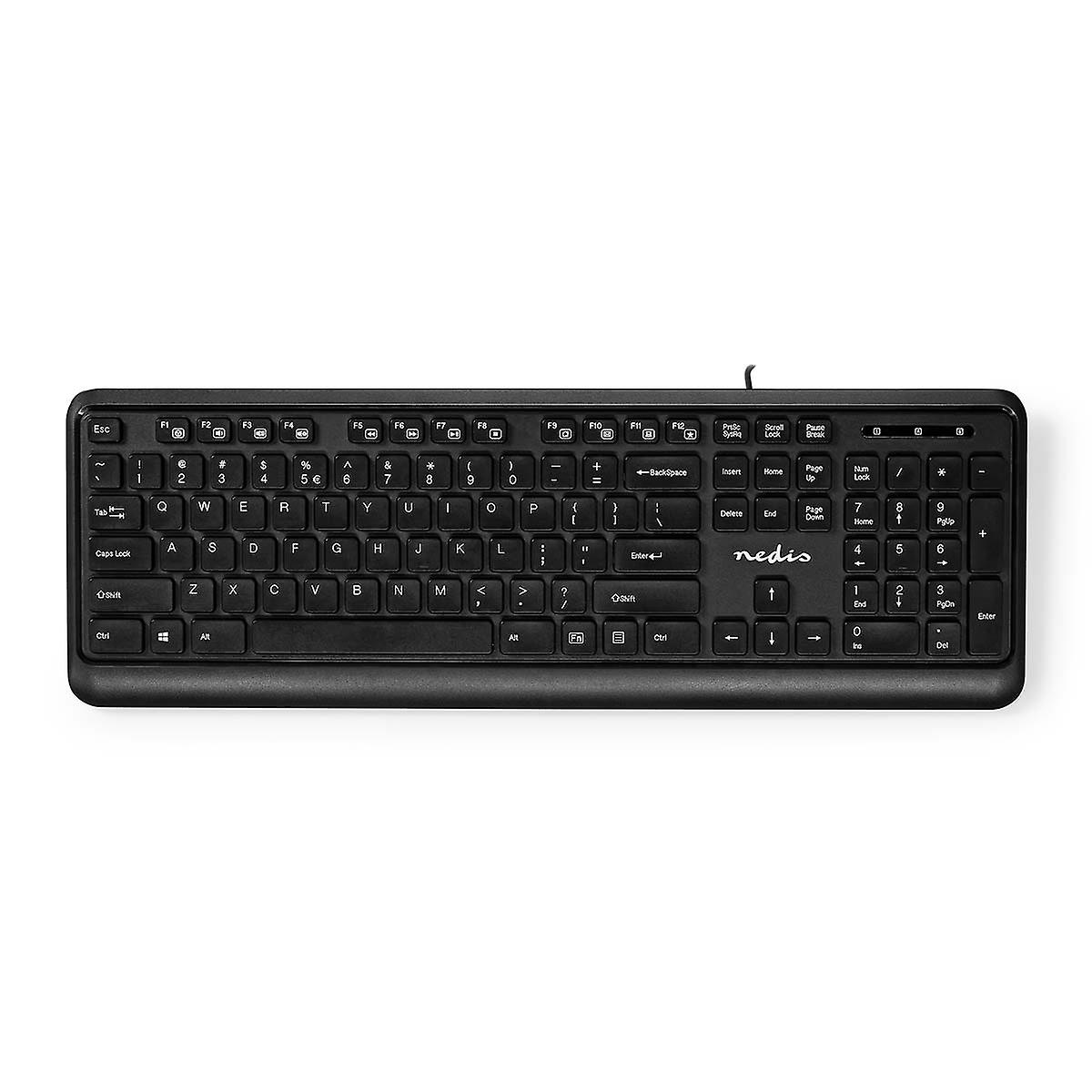 Threaded Tagent Table | USB-A | Multimedia | QWERTY | U.S. Layout | Numeric keypad