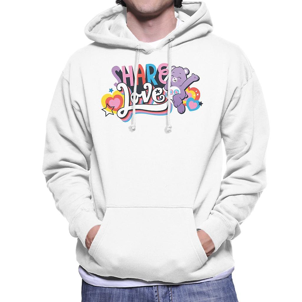 Cuidado Osos Desbloquear La Magia Compartir Hombres Amor's Sudadera con Capucha