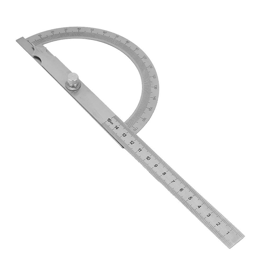 Stainless steel 180-degree protractor rotary angle measurement, angle finding