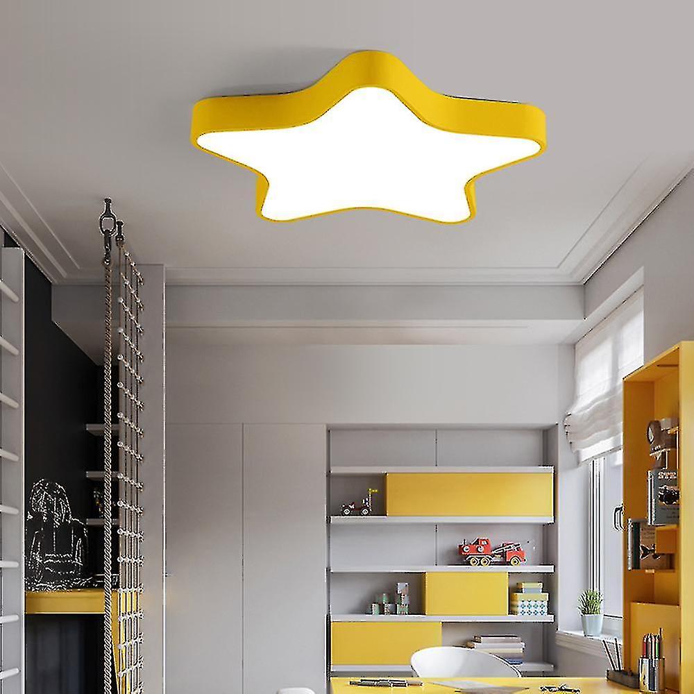 40Cm Ceiling Light, Modern Macaron Led Stepless Dimming Ceiling L