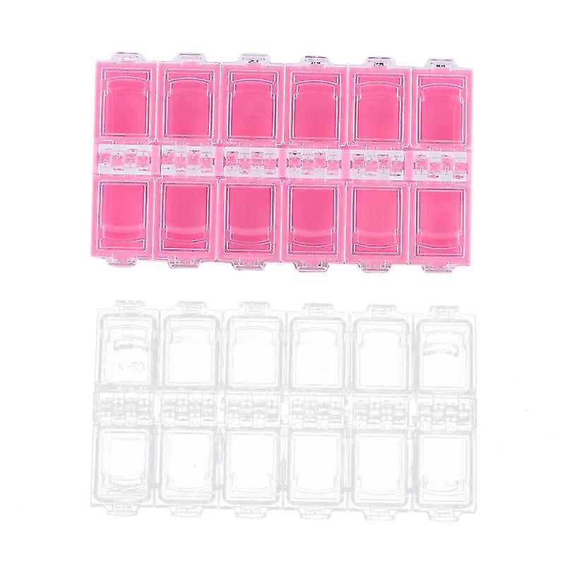 2pcs Fake Nail Piece Case