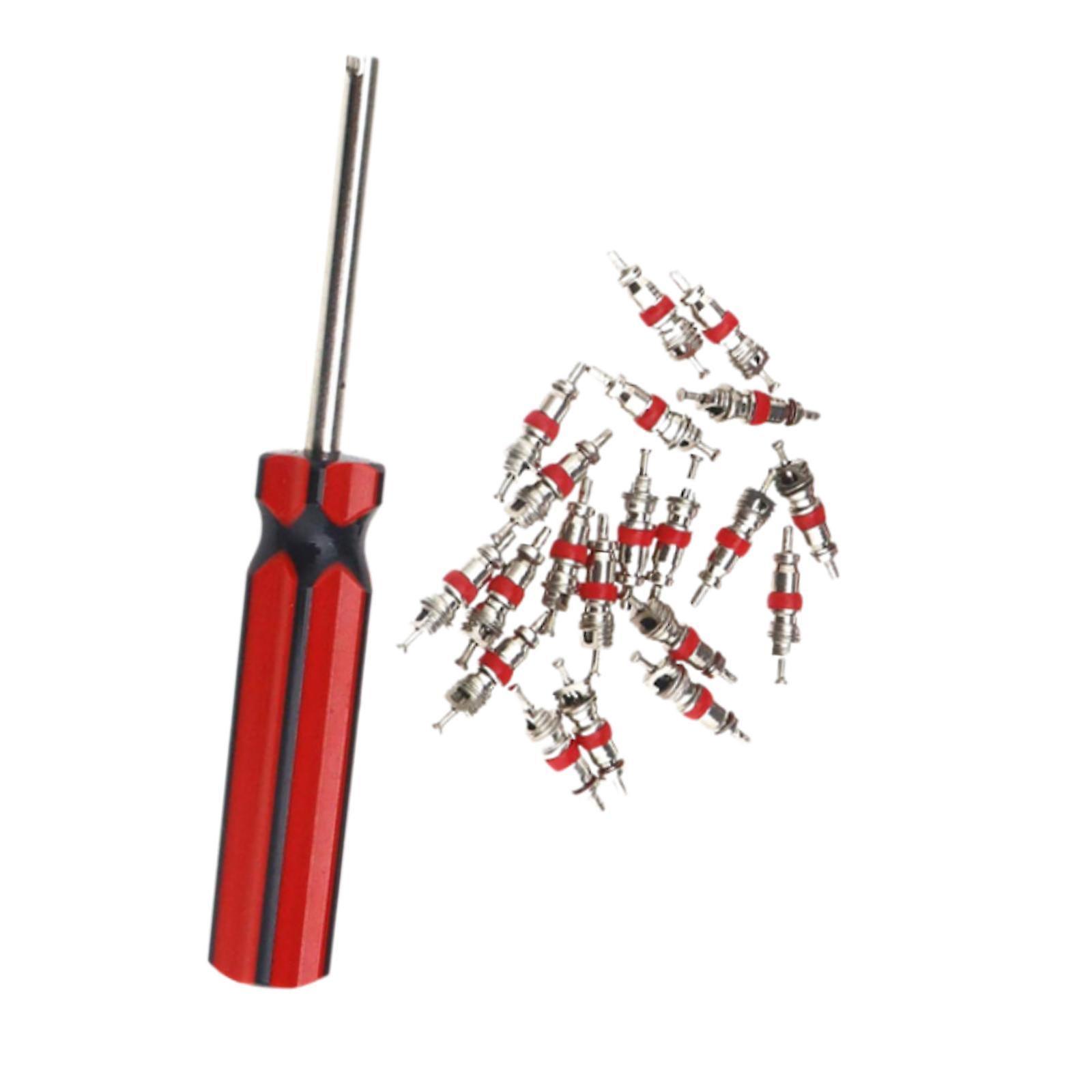 Valve Stem Removal Tool Set Valve Stem Core for Trucks Suvs Motorcycles