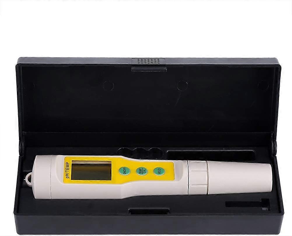 PH meter, LCD digital PH meter accurate Aquarium Swimming pool water quality wine tester Pen analyser 2 in 1 Design
