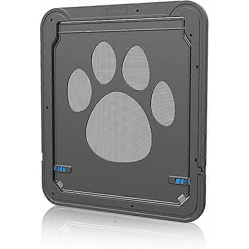 Cat Cat Flap, Dog Cat Flap Cat Door with Lock Cat Mate Lockable ABS Small Animal Cat Flap Easy to Install Black