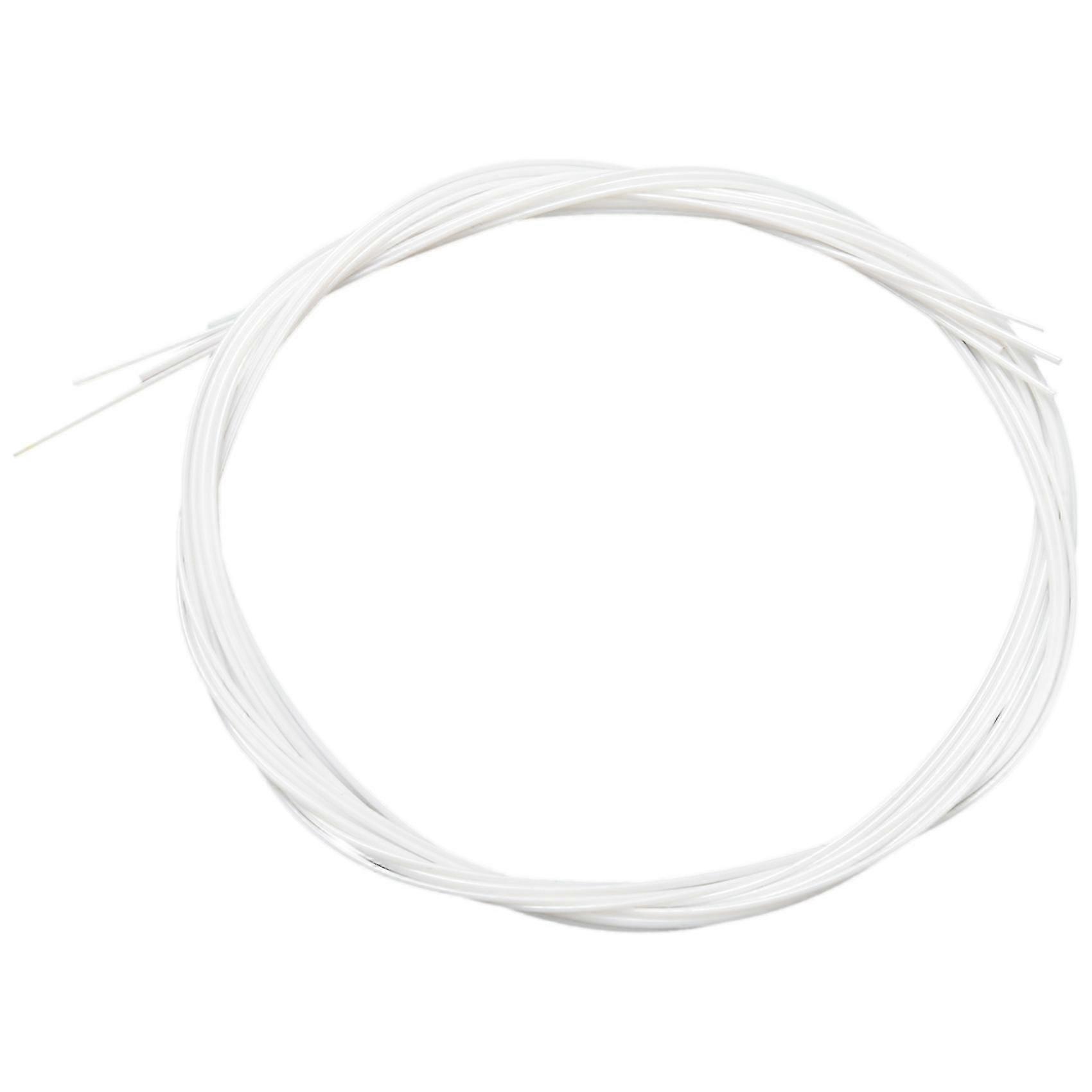 4pcs/set White Durable Nylon Ukulele Strings Replacement Part for 21 inch 23 inch 26 inch Stringed