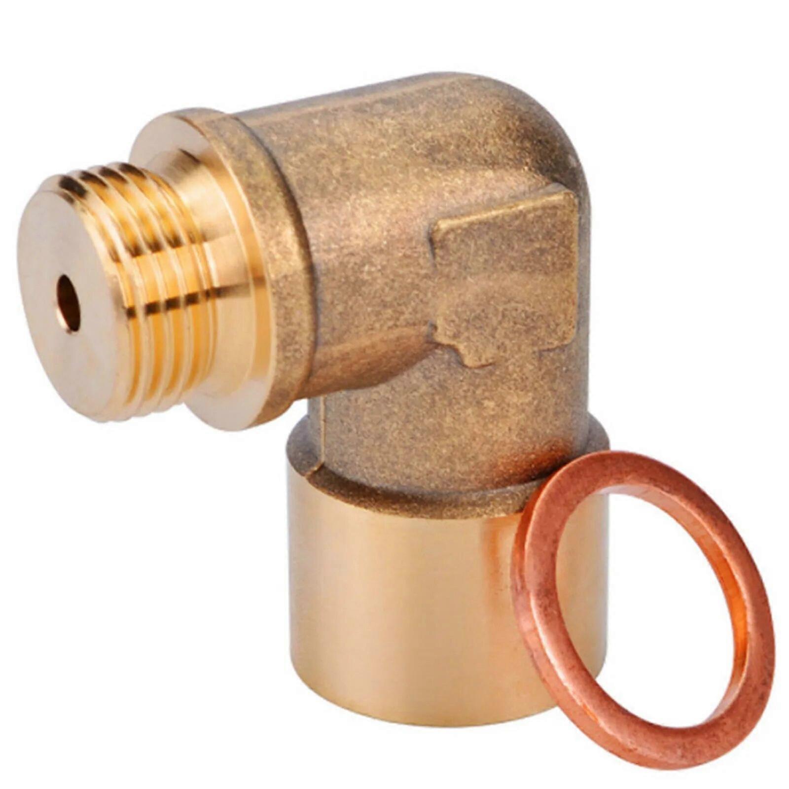 M18 X 1.5 Bung Adapter Connector Kit Exhaust 90 Degree Lambda O2 Oxygen Sensor Spacer Extender Tools Car Auto Accessories FN9U9246