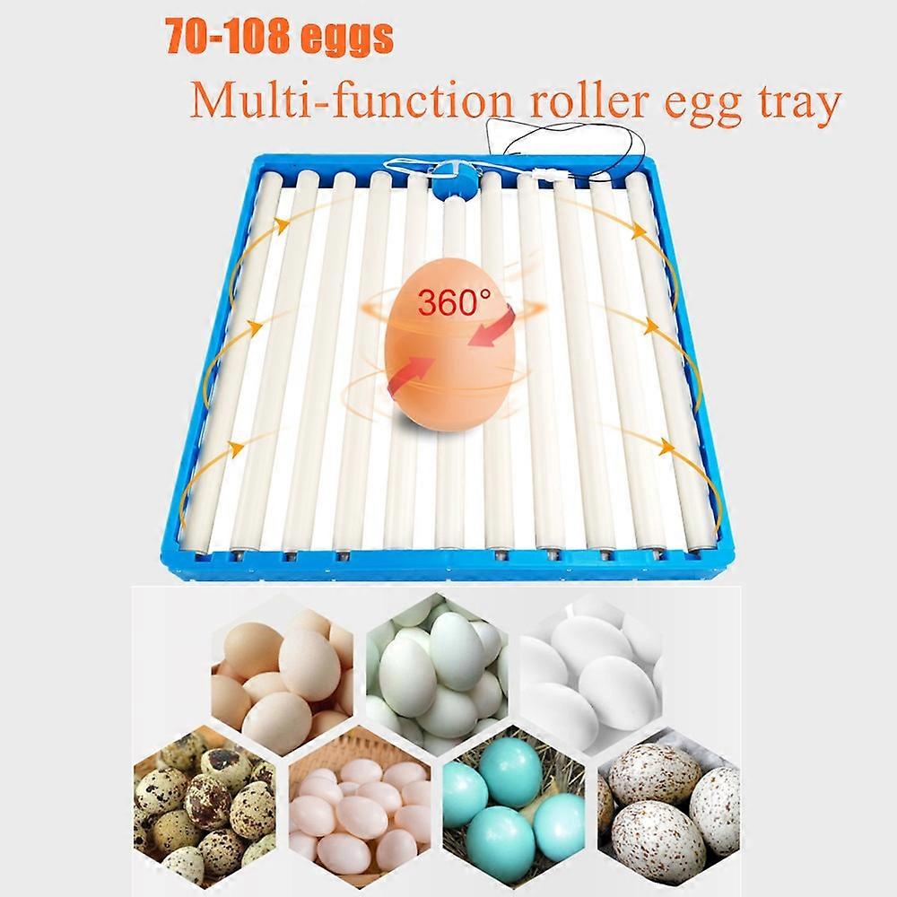 360 Automatic Rotary Egg Tray Eggs Incubator Accessories Turner Roller Pattern Farm Incubation Accessory 220V Duck Bird Eggs