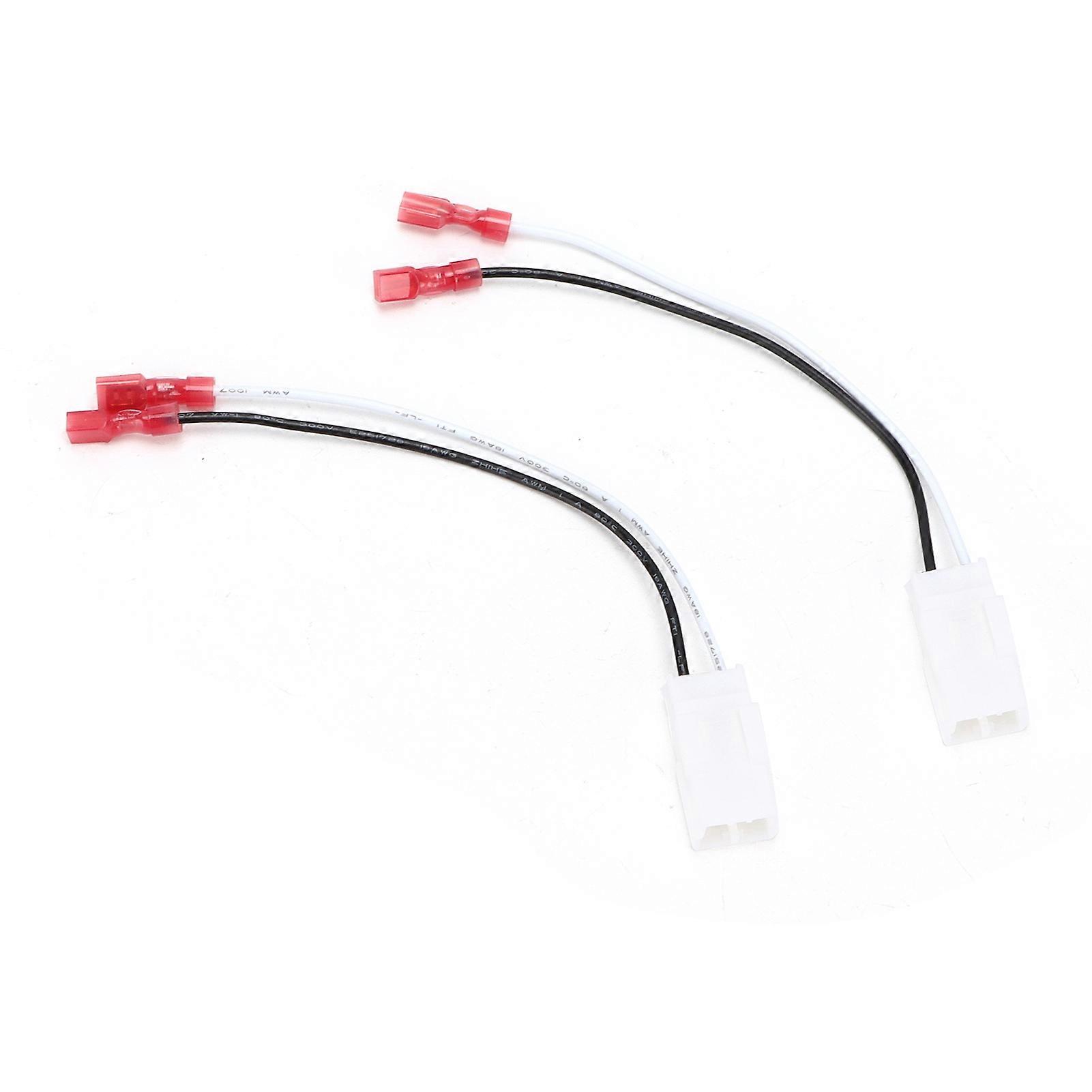 2pcs Car Speaker Wiring Harness Adapter Plug Stereo Connector Auto Tweeter Modification Replacement For Ford
