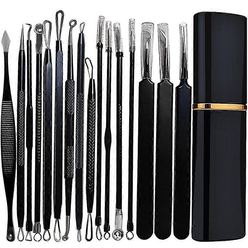 Comedones Squeezer Tool Kit, Professionele Comedones Puistje Extractor Tools