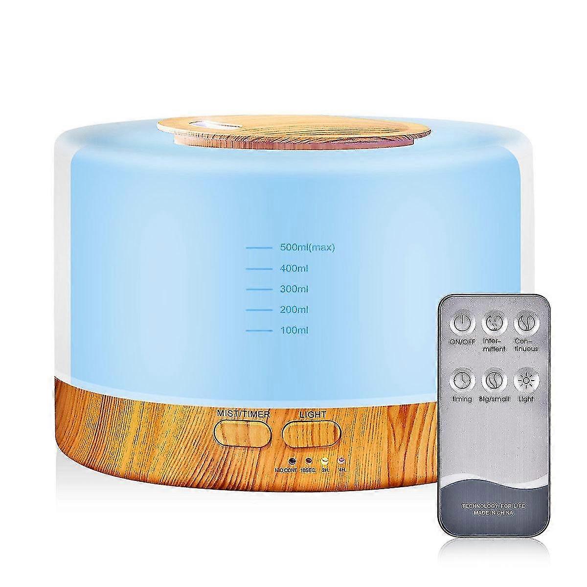 700ml Aroma Diffuser Cool Mist Humidifier Ultrasonic Silent Essential Oil Diffuser