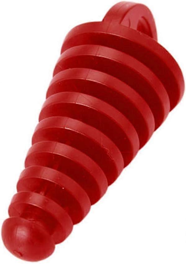 Red Motorcycle Waterproof Rubber Exhaust Pipe Plug