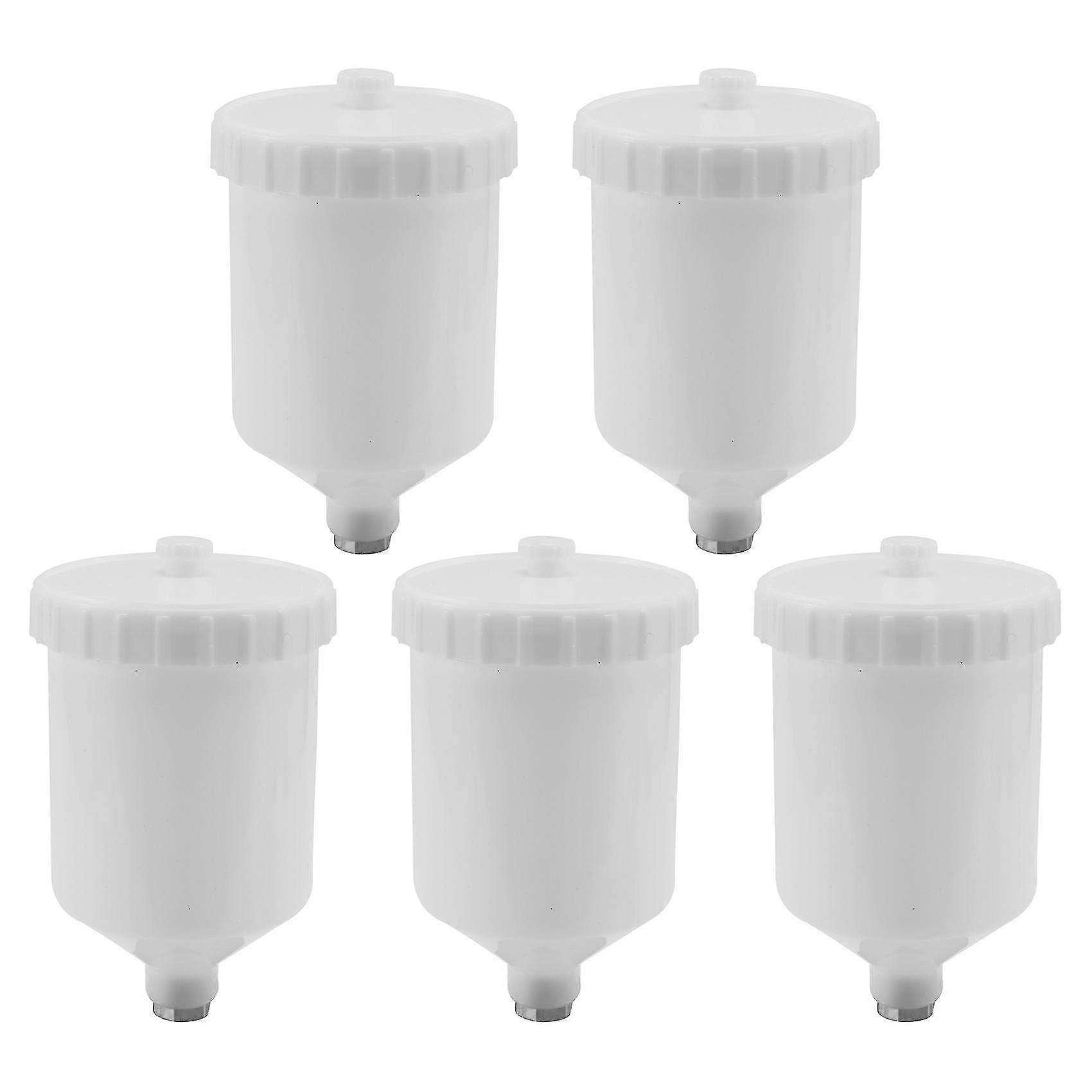 5x 600ml Paint Watering Can Air Spray Tool Plastic Pot Thread Connector Spray Tool