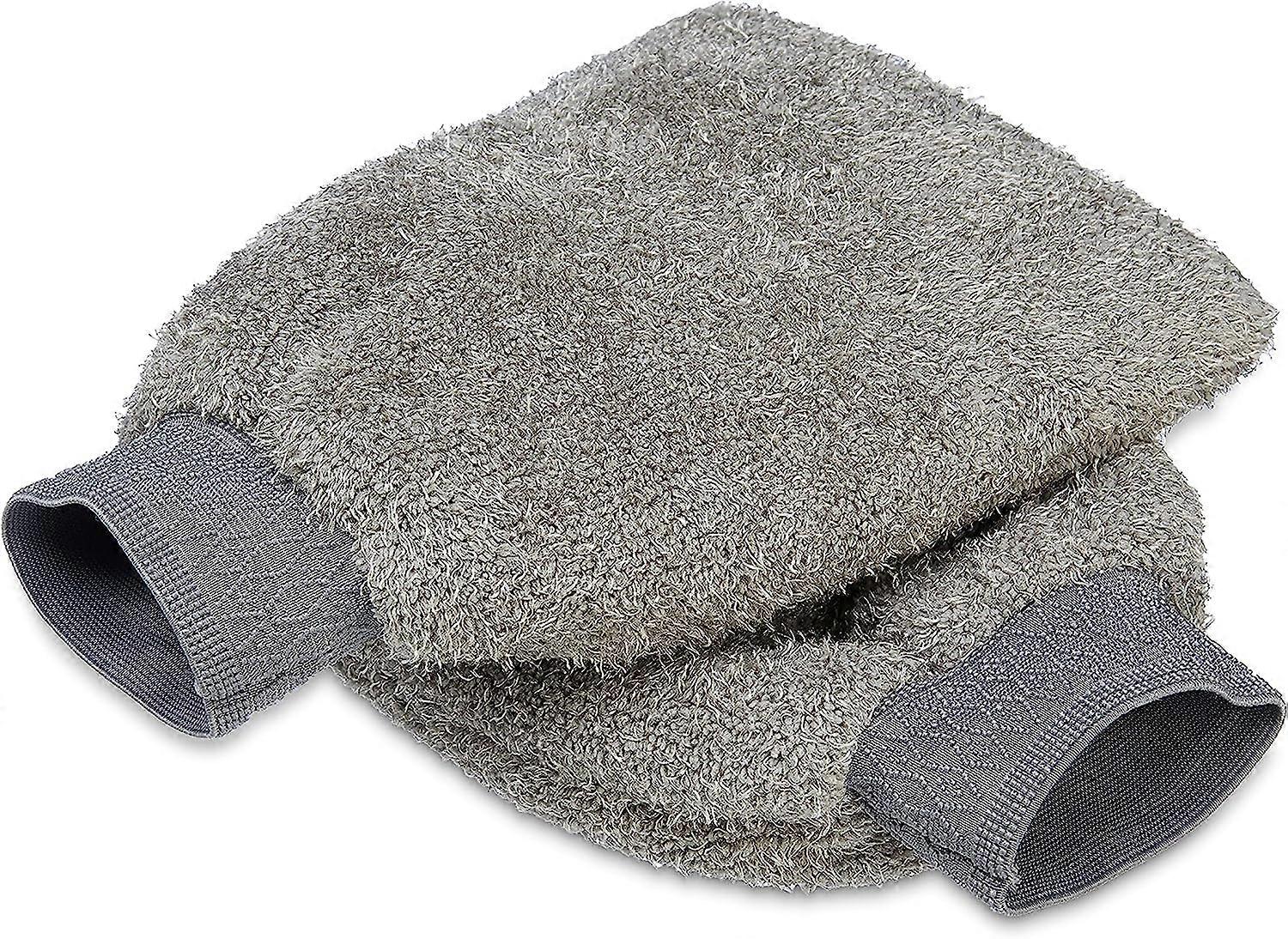 Gant de lavage microfibre pour la voiture, Pack de 2