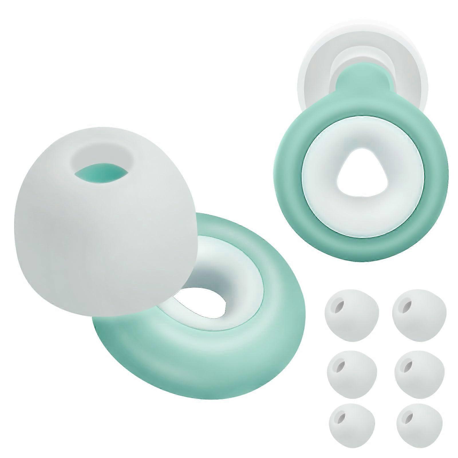 Ear Plugs for Sleeping Noise Cancelling Super Soft, Light Reusable Hearing Protection in Flexible Silicone Concerts,Work,Study, 28dB Reduction - 6 Ti