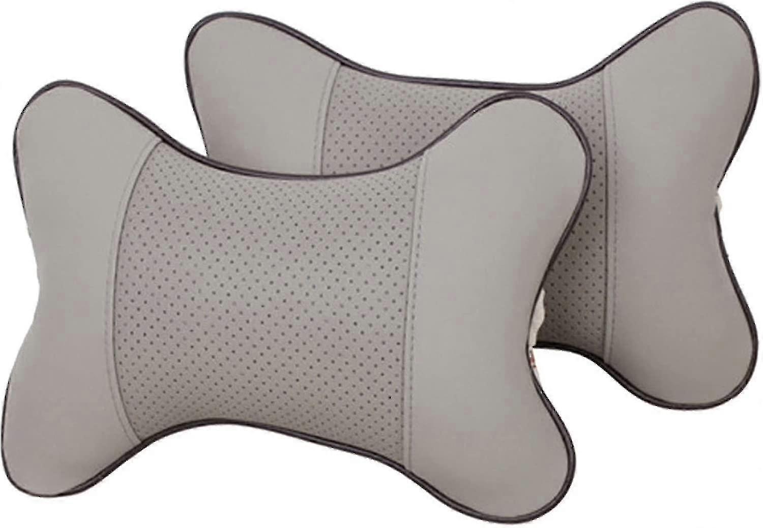 2pcs Headrest Neck Cushion, Removable Travel Pillow, Cotton Car Headrest Cushion, Car Neck Support Pillow, Neck Cushion, Office Pillow, Soft Neck Rest