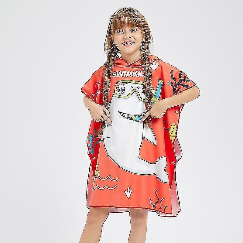 Serviette à capuche pour enfants Plage