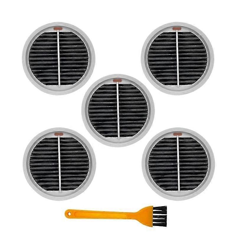6pcs Hepa Filter For Xiaomi Roidmi Nex Series F8 Pro Handheld Gray
