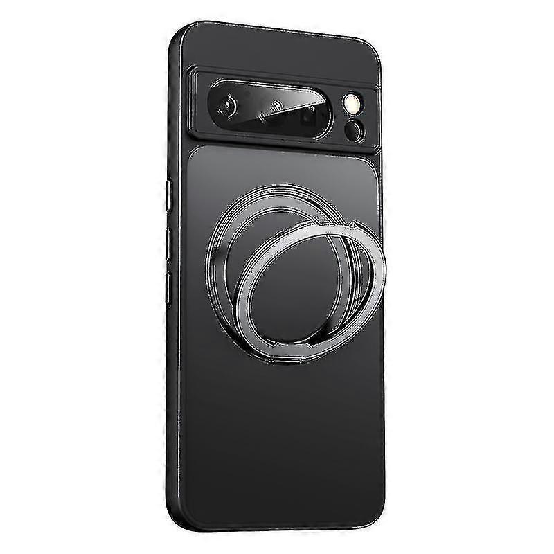 For Google Pixel 8 Pro Case Compatible With Magsafe Ring Kickstand Tpu+acrylic Back Cover