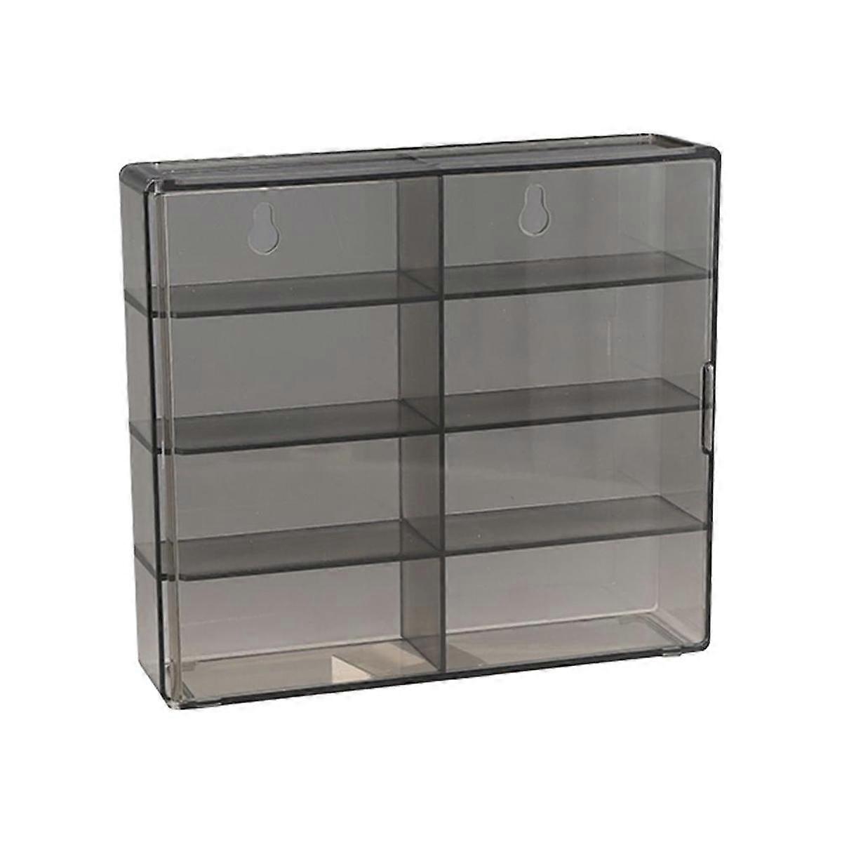 1:64 for Hot Wheel Display Box Car Model Toy Cabinet Rack for Hotwheel Cars Diecast Storage Dustproof Display Box A