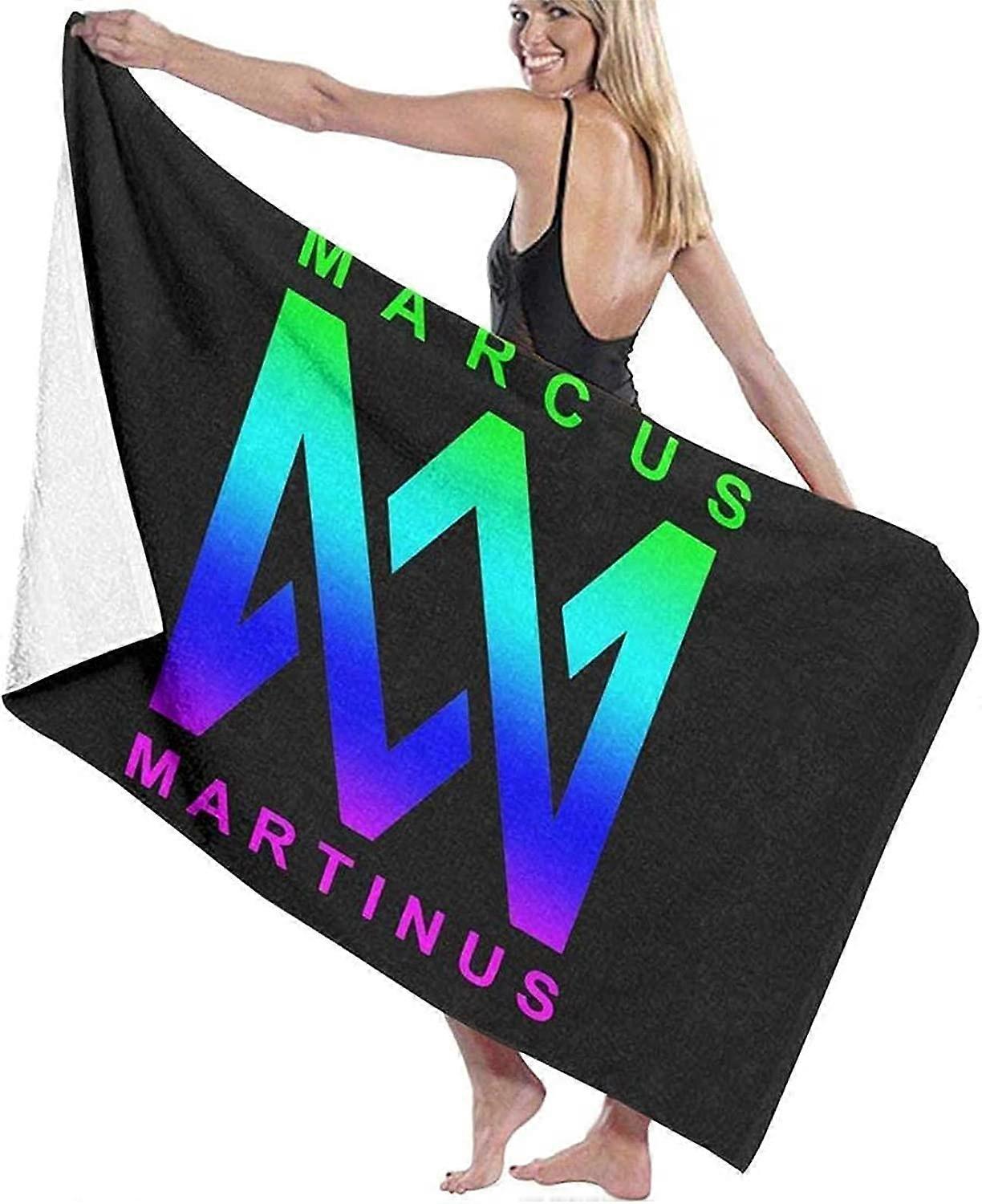 منشفة حمام كبيرة ماركوس ومارتينوس مناشف حمام من الألياف الدقيقة مناشف حمام الشاطئ صالة رياضية سبا شاطئي مناشف حمام من الألياف الدقيقة - SYS24813