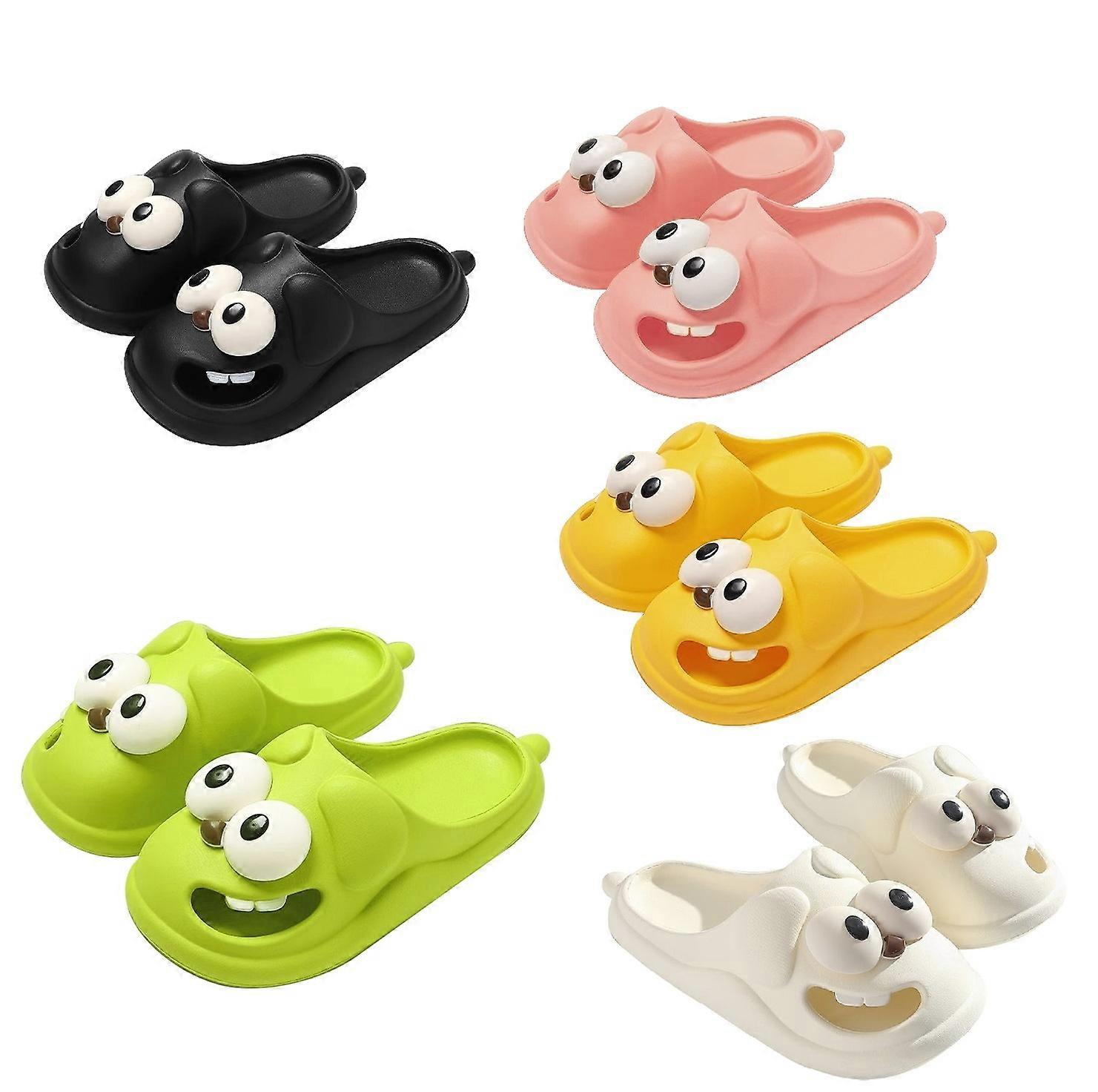 Naisten sarjakuva koiran tossut hengittävät kevyet sandaalit kodin kylpyhuoneeseen