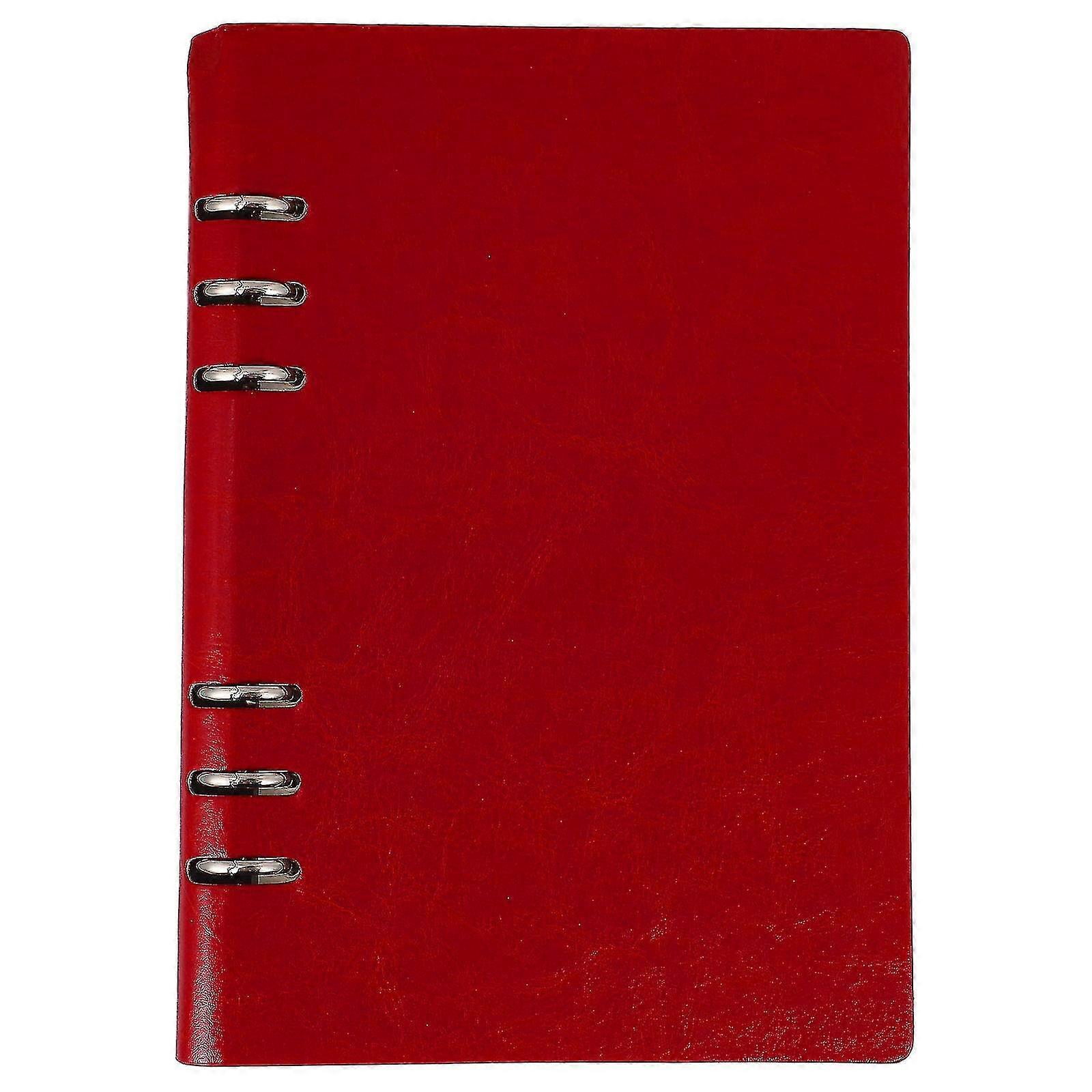 Spiral Notebooks Decorative Notebook Leather Refillable Notepad Business Notebook Leather Notepad