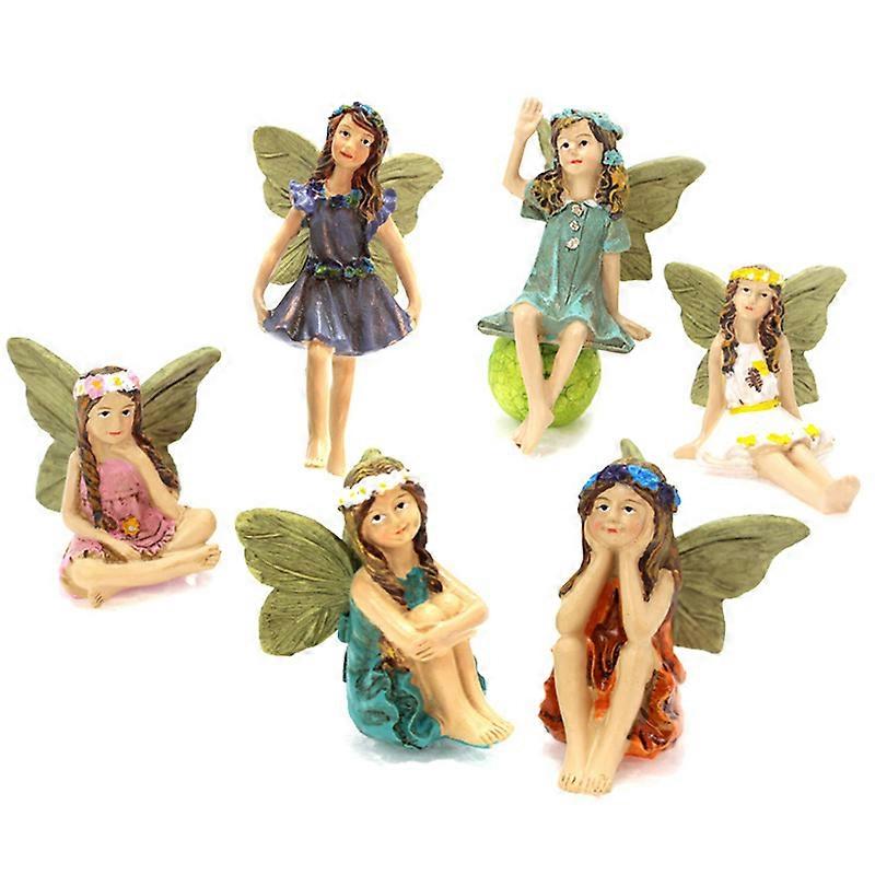 Resin Fairytale Garden Kit Environmently Friendly Durable Colorful Best Gift for Children Children's Room Decoration