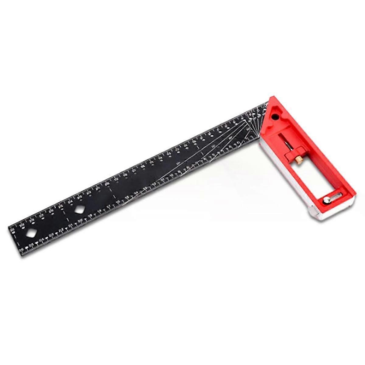 Multi-Angle Measuring Ruler,Universal Combination Angle, 45/90 Degree Multifunctional Gauge Right A