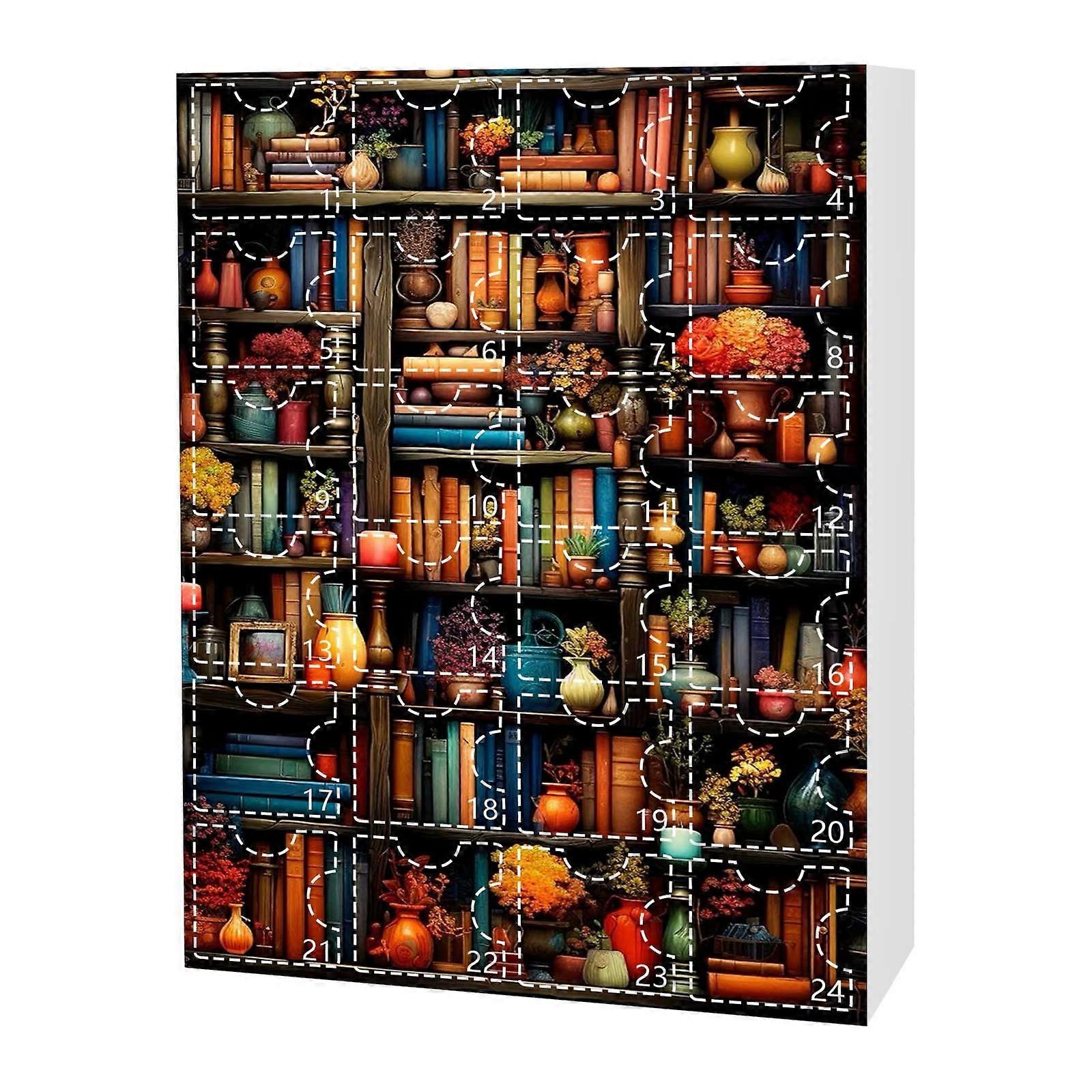 Advent Calendar 2024 24 ημέρες Χριστούγεννα αντίστροφη μέτρηση κουτί βιβλίο styling ακρυλικό μενταγιόν διακοσμήσεις διακοπών με Collecting_c24070728