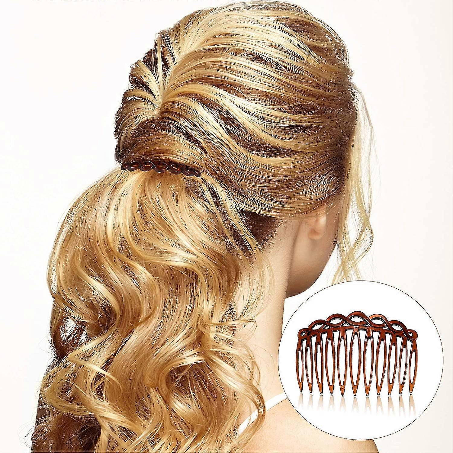 Französische Haarkämme Für Damen – 8/12 Stück, Starker Halt, Twist-Design, Für Alltag & Hochzeit