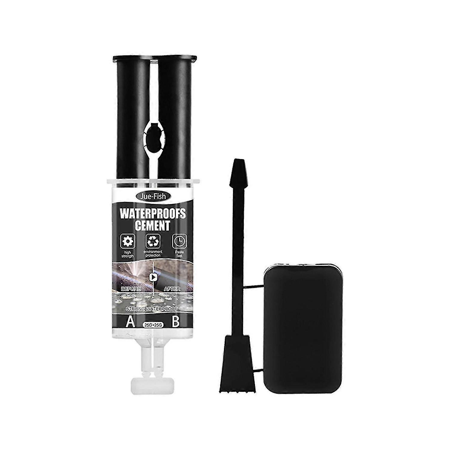 Black waterproof cement multipurpose crack quick-drying mortar glue practical home plugging z30211