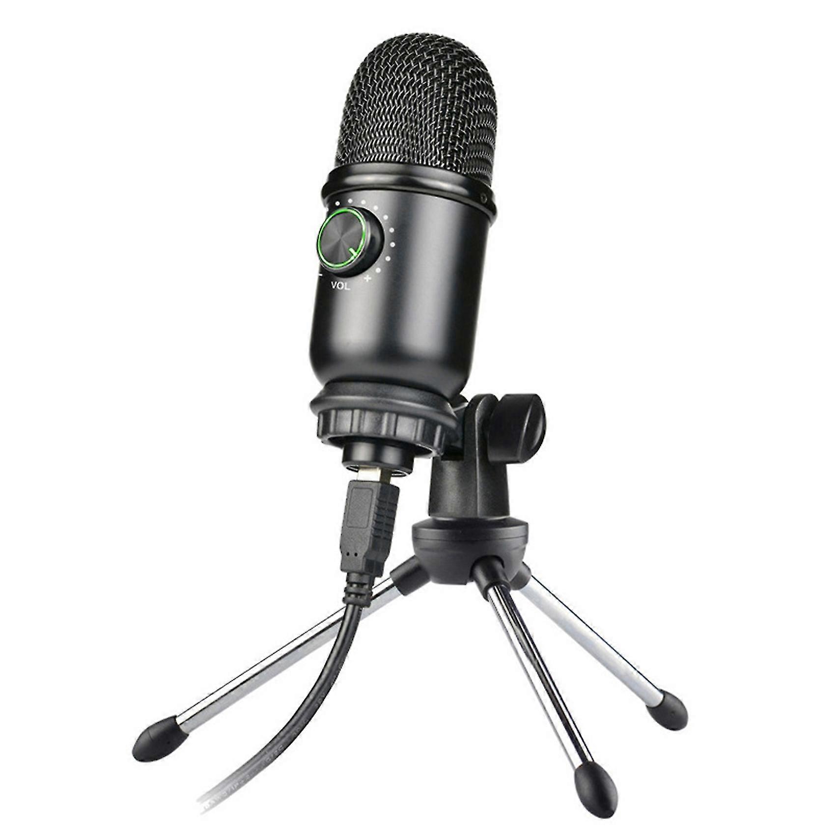 USB Microphone Professional Condenser Microphone 16 Core for Computer Karaoke KTV Tik Tok Desktop Microphone