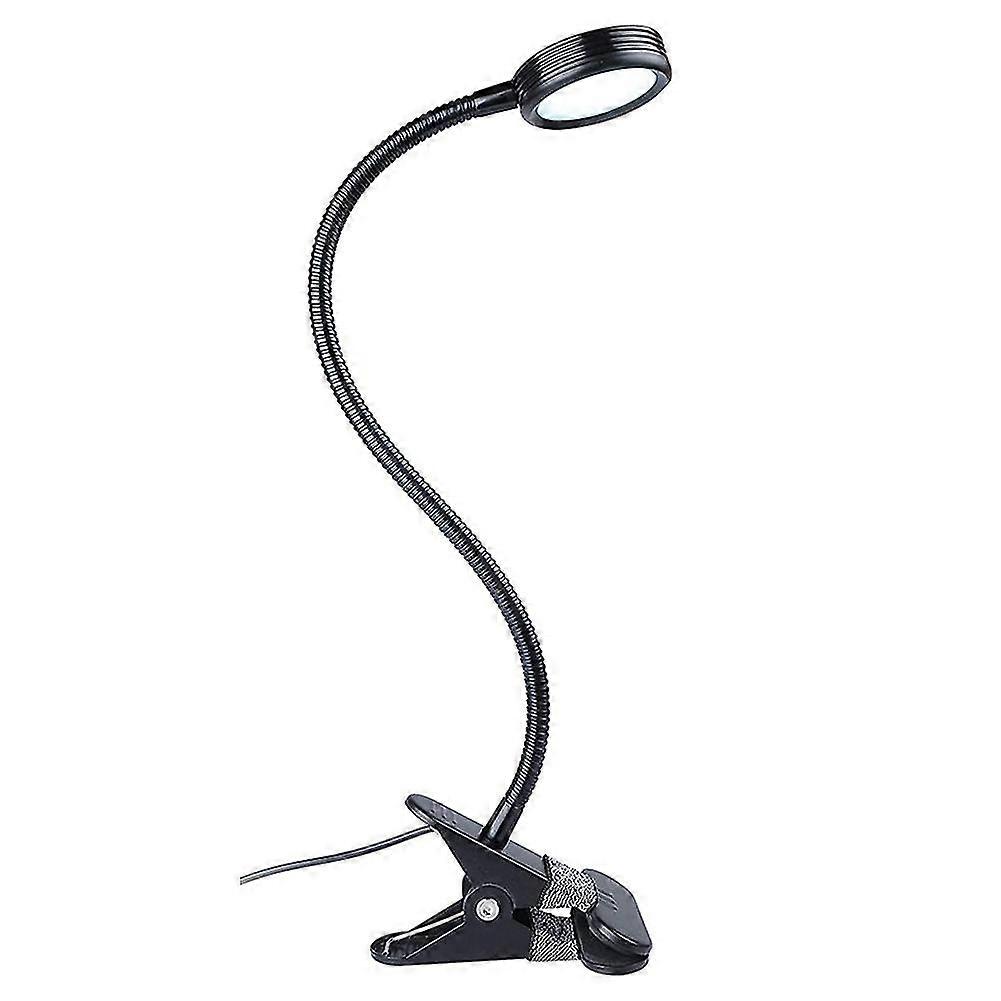 Clip On Light, Metal Reading Lamp, Cool & Warm Led Light For Reading In Bed Or Deep Focus, Dimmable