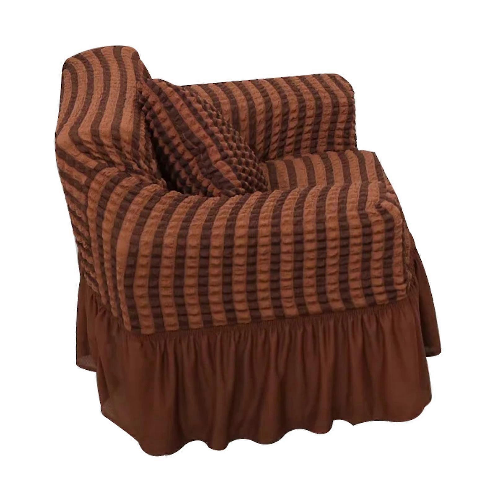 Sofa Cover Non-slip Easy To Install Lightweight Bright Solid Color Couch Cover For Bedroom Kaesi