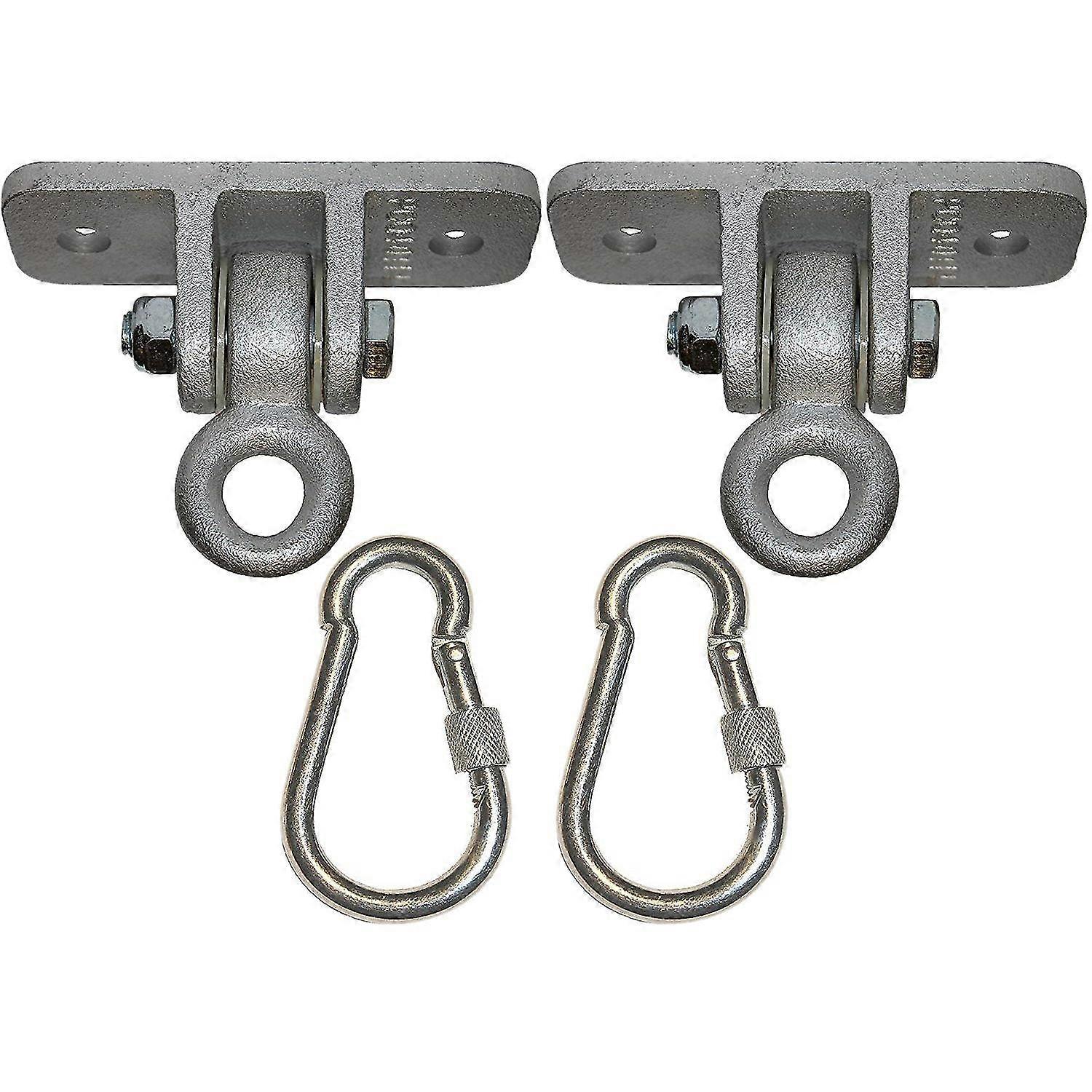 Locking Snap Hooks | Heavy Duty Swing Hook Hangers Trapeze Sets | Static Tension 5000 Lb Capacity