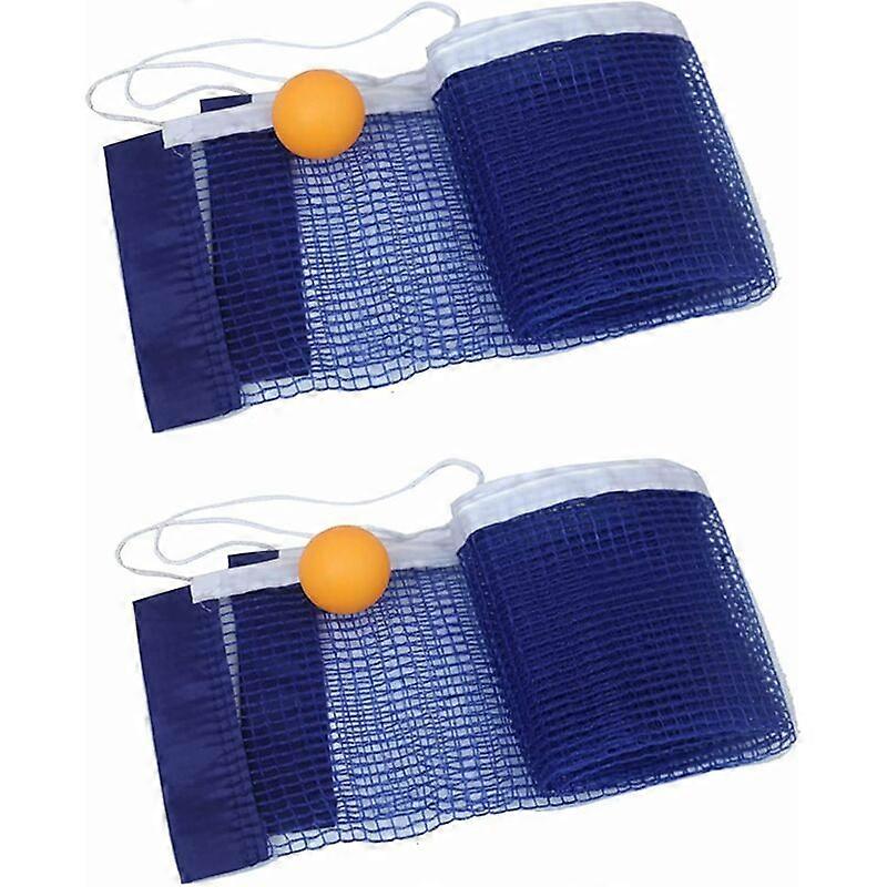 Table Tennis Net 2pcs Professional Table Tennis Net Play Table Tennis Indoors and Outdoors Suitable