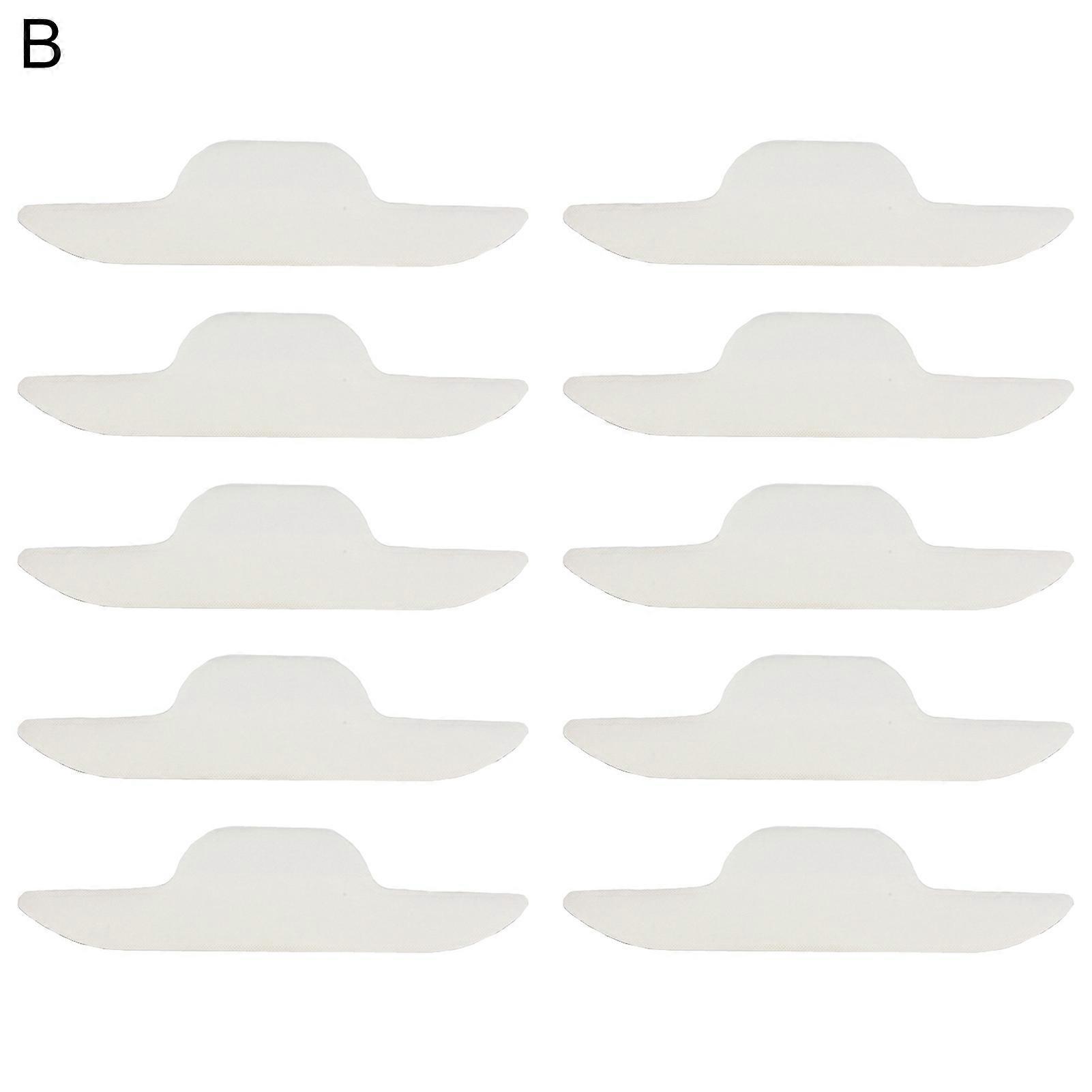 10Pcs/Set Elastic Skin Touch Sweat Pad Non Woven Fabric Comfortable Attach Armpit Pad for Unisex