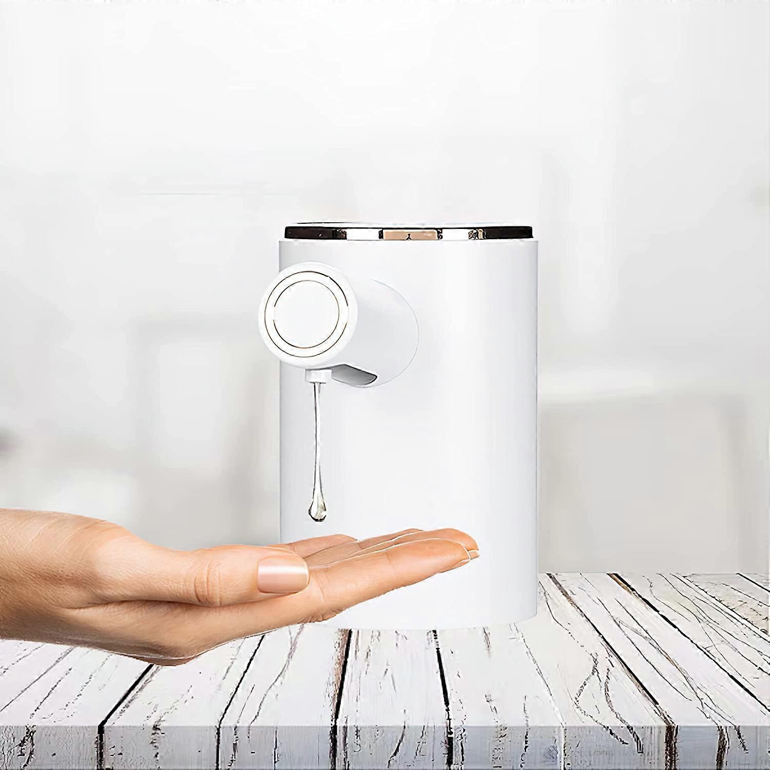 Touchless Automatic Soap Dispenser with Three-Speed Adjustable(White)