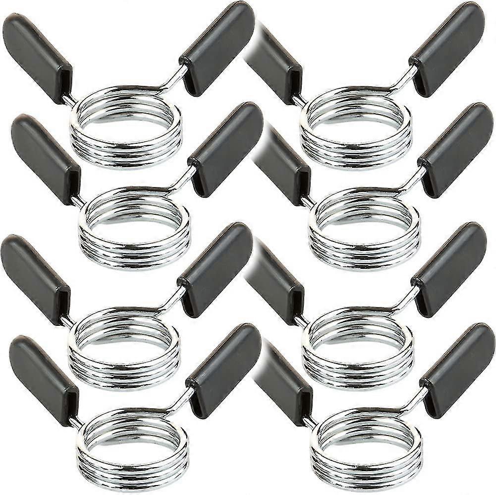 4 Pairs Of Dumbbell Locks, Locking Device, 30mm, Spring Locks, Spring Clip, Dumbbell