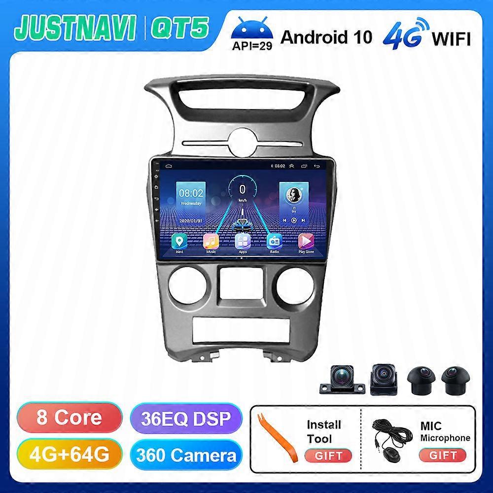 Android 10.0 Car Radio For  Carens UN 2006 - 2013 GPS Navigation 2 din 4G WIFI DSP RDS Multimedia Video Player DVD