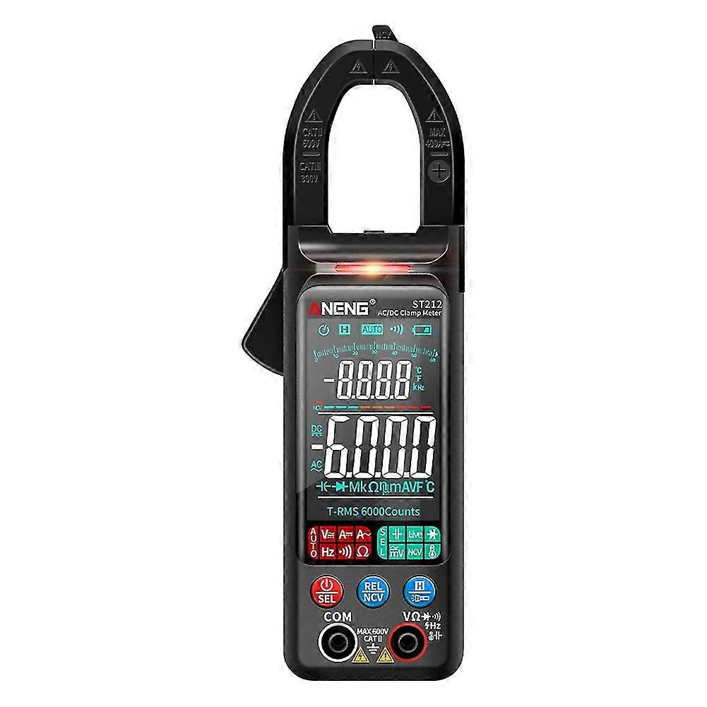 Aneng St212 Digital Clamp Meter 400a Current True Smart Plier Ammeter 6000 Multimeter Dc Ac Ncv Tes