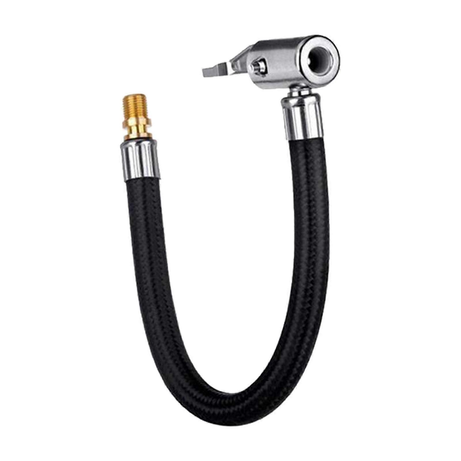 Car Tire Air Inflator Hose Pump Extension Adapter 80cm Not Deflated